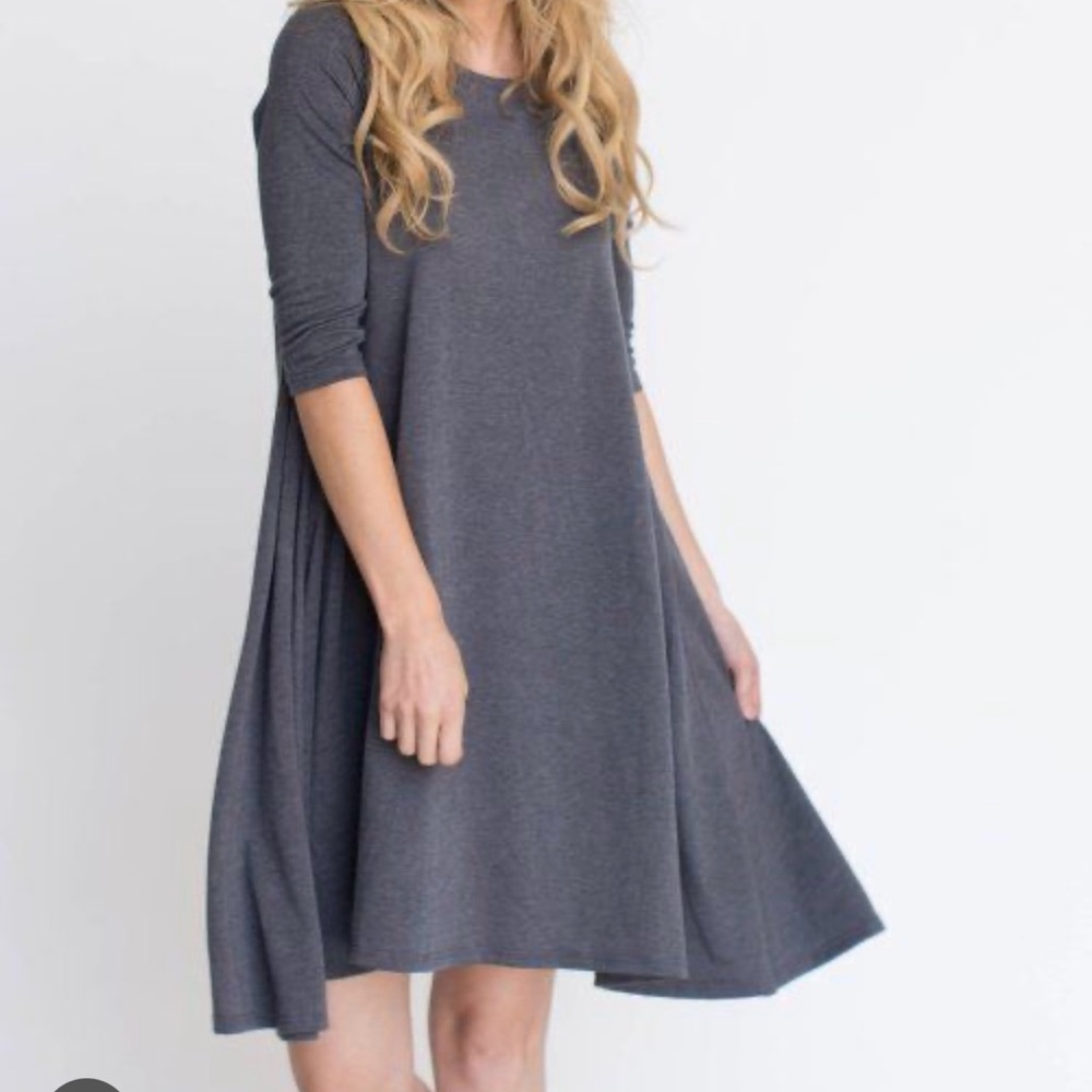 SWAY DRESS (color: MAUVE) by AGNES & DORA, SIZE MEDIUM